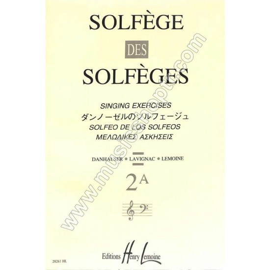 SOLFEGES des SOLFEGES