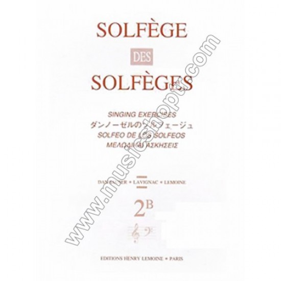 SOLFEGES des SOLFEGES