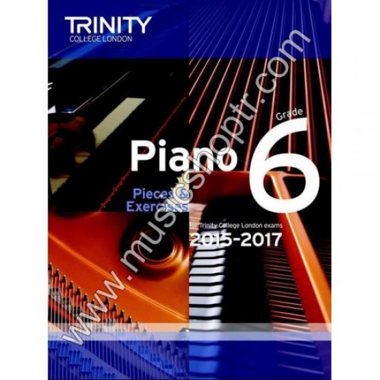 Piano Exam Pieces & Exercises 2015-2017 - Grade 6 (Book Only)