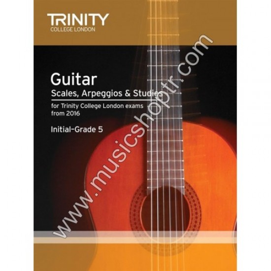 Guitar & Plectrum Guitar Scales, Arpeggios & Studies - Initial-Grade 5 (From 2016)