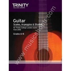 Guitar & Plectrum Guitar Scales, Arpeggios & Studies - Grades 6-8 (From 2016)