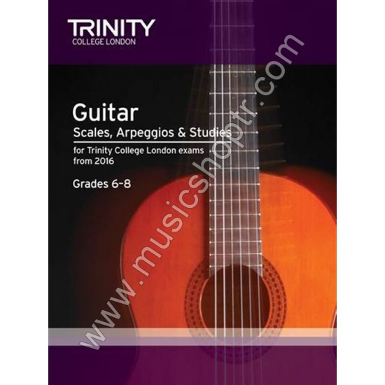 Guitar & Plectrum Guitar Scales, Arpeggios & Studies - Grades 6-8 (From 2016)
