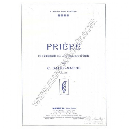 SAINT - SAENS, Camille