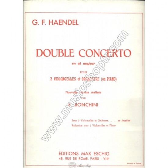 HANDEL, George Frideric